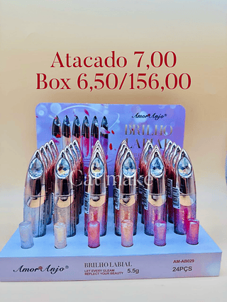 Amor anjo Brilho labial