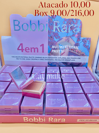 Estojo para maquiagem 4 Em 1 Bobbi Rara