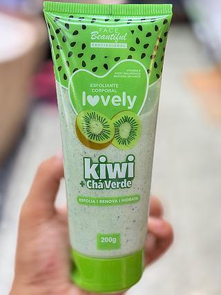 Esfoliante Corporal Kiwi+Chá Verde - Lovely
