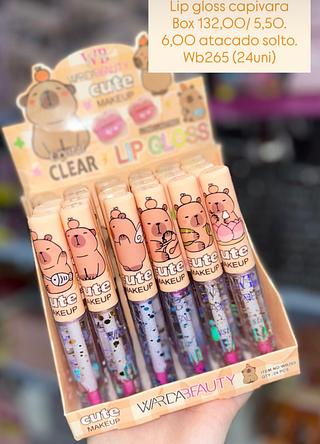 Lip gloss capivara