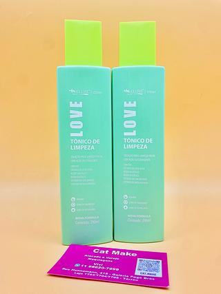 TÔNICO DE LIMPEZA SOLUÇÃO PARA LIMPEZA FACIAL COM AÇÃO ADSTRINGENTE - MAX LOVE