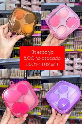 Kit esponja 8,00 no atacado