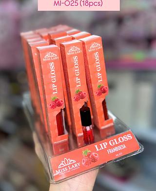Miss Lary Lip gloss Framboesa