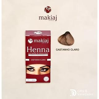 Henna Para Design De Sobrancelha Makiaj