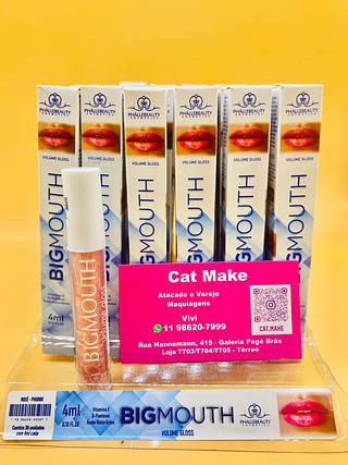 Gloss Volume Big Mouth Gold - Phallebeauty