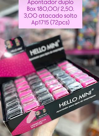 Hello mini Apontador duplo