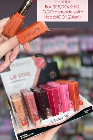 Hudamoji Gloss em bastão Lip stick