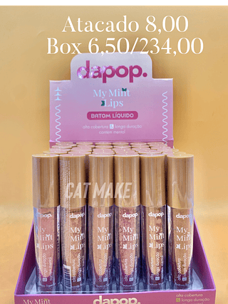 Dapop Batom líquido longa duração