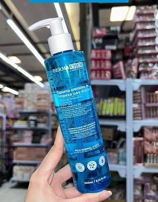 DERMACHEM Espuma cremosa de limpeza uso diário