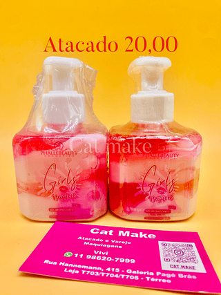 ￼Gel Hot Girls Aromatizante para Virilha Girls Beijável PhálleBeauty