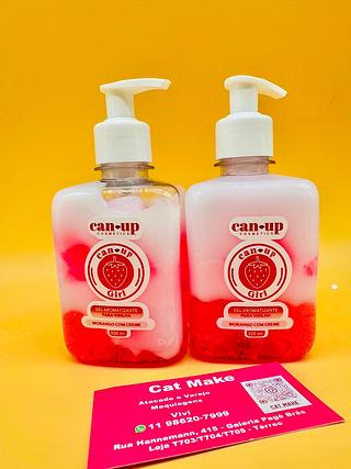 COSMETICS Girl GEL AROMATIZANTE PARA VIRILHA MORANGO COM CREME