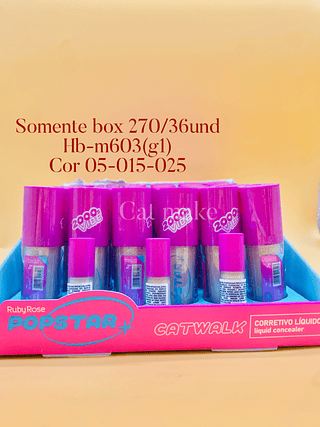 Ruby rose corretivo líquido (g1 somente box