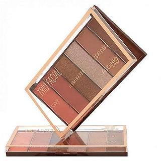 TRIO FACIAL BLUSH, ILUMINADOR E CONTORNO - FEBELLA