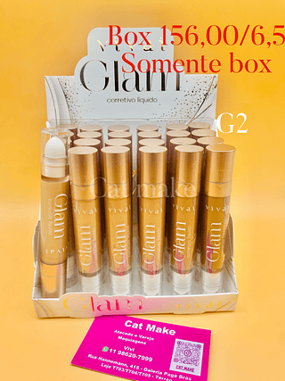 G2Caixa 24)Vivai corretivo glam sort