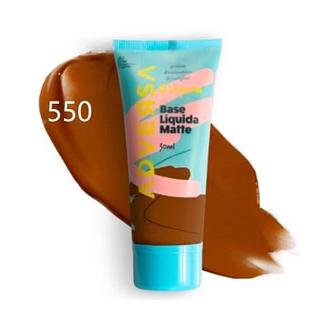 ￼BASE LIQUIDA MATTE VEGANA ADVERSA COR 550 25G
