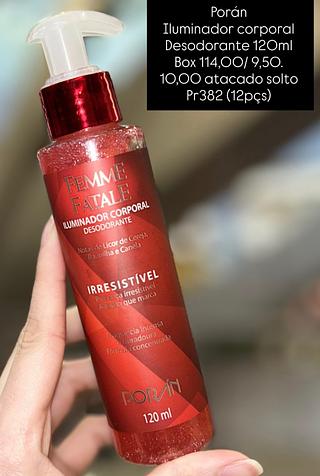 Porán Iluminador corporal Desodorante 120ml