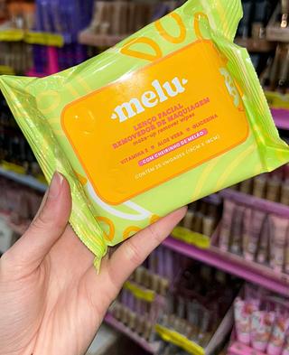 Melu Lenço facial removedor de maquiagem