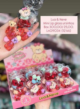 Lua & Neve Mini Lip gloss ursinhos