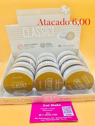 Pó translúcido sp colors