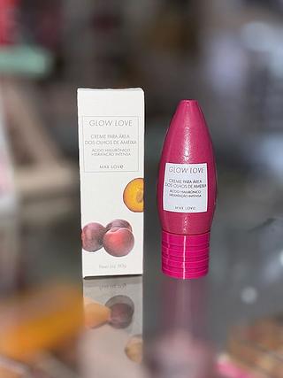 GLOW LOVE CREME PARA ÁREA DOS OLHOS DE AMEIXA ÁCIDO HIALURONICO HIDRATAÇÃO INTENSA MAX LOVE