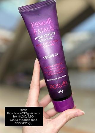 Porán Hidratante 130g secreta