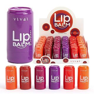 Lip Balm Lata Frutas - VIVAI