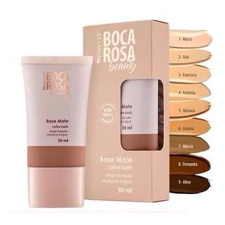 ￼Boca Rosa Base Líquida Matte（cor07 06