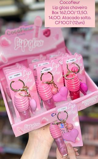 Cocofleur Lip gloss chaveiro