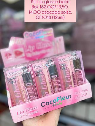 Cocofleur Kit Lip gloss e balm