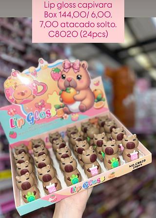 Lip gloss capivara
