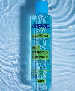 Água Micelar Ácido Hialurônico & Vitamina E - Dapop Care