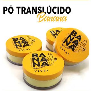 ￼Pó De Banana Fixador Translúcido Facial Fixador Vivai 1001.1