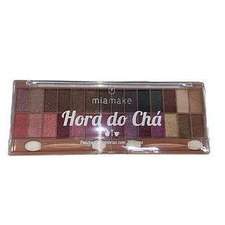 ￼Mia Make Hora Do Chá Paleta De Sombras 28 Cores 28g Cód:460
