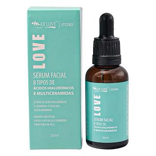 Serum Facial 8 Tipos de Acido Hialurônico e Multiceramidas Love - Max Love