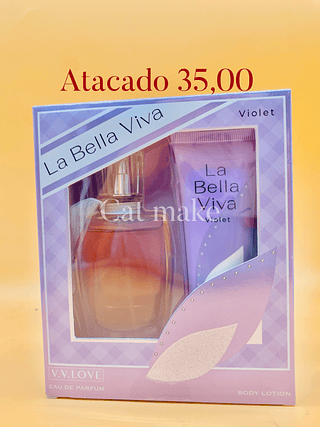 Kit perfume e hidratante corporal