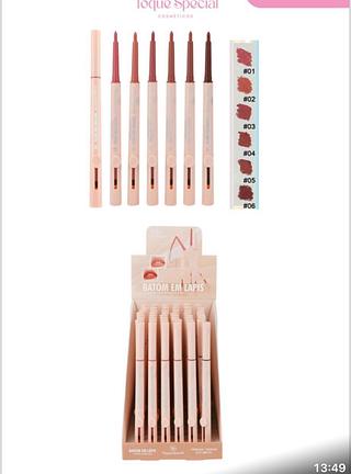 Toque Special Lápis de boca retrátil