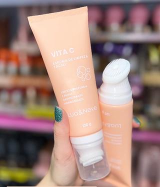 Lua & Neve Espuma de limpeza facial 120g