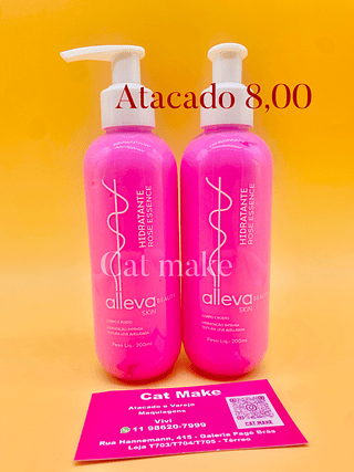 Alleva Hidratante Rose Essence