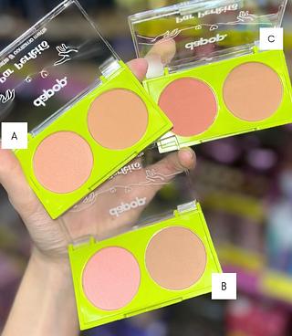 Dapop Blush matte e contorno matte