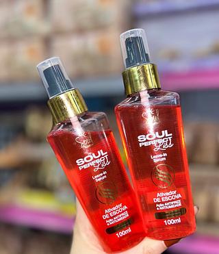 Soul Leave-in serum (ação antifrizz) Ativador de escova 100ml