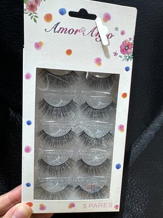 Amor anjo cílios 5D