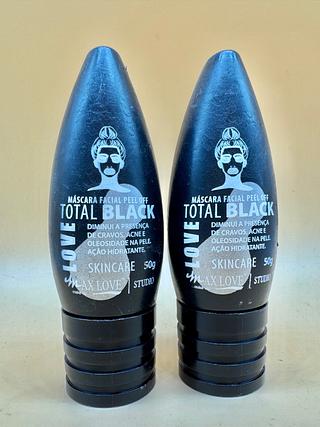 MÁSCARA FACIAL PEEL OFF TOTAL BLACK SKIN CARE MAX LOVE