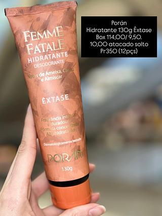 Porán Hidratante 130g Êxtase