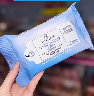 Toque special Lenço demaquilante