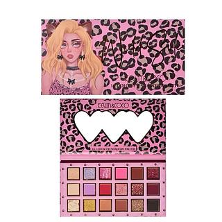 ￼Paleta de Maquiagem Profissional Sombra, Contorno Glitter, Kevin & CoCo 18 Cores- Produtos de Beleza