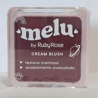Cream Blush Cremoso Aveludado Melu - By Ruby Rose（promoção