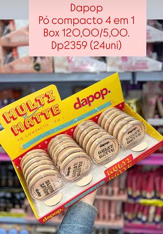Dapop Pó compacto 4 em 1（box