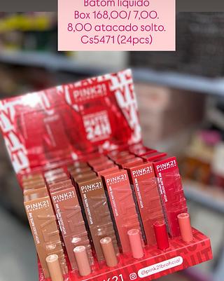 Pink 21 Batom líquido（variadors