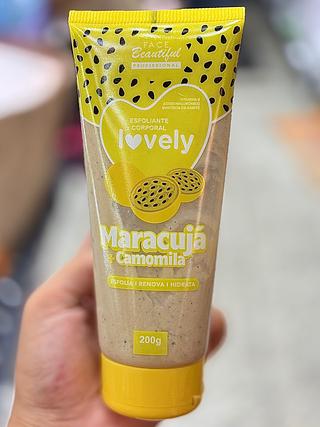 Esfoliante Corporal Maracujá+Camomila - Lovely