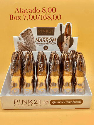 Pink 21 Máscara para cílio Cor marrom